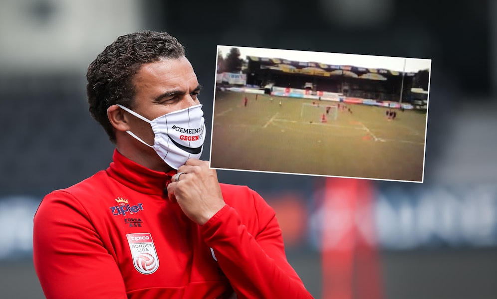 Das Video vom unerlaubten LASK-Training