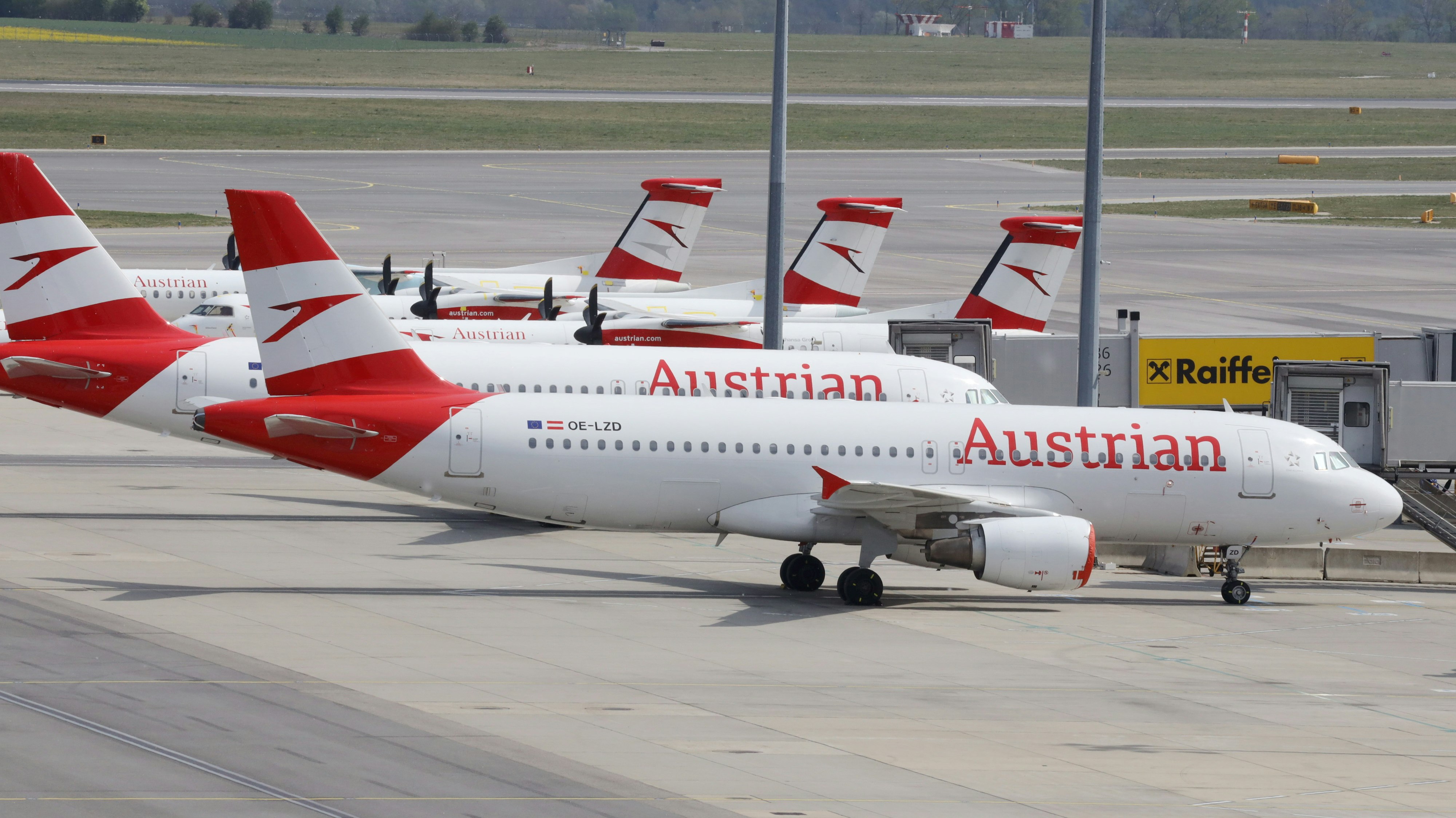 Die Maschinen der AUA bleiben weiterhin am Boden.