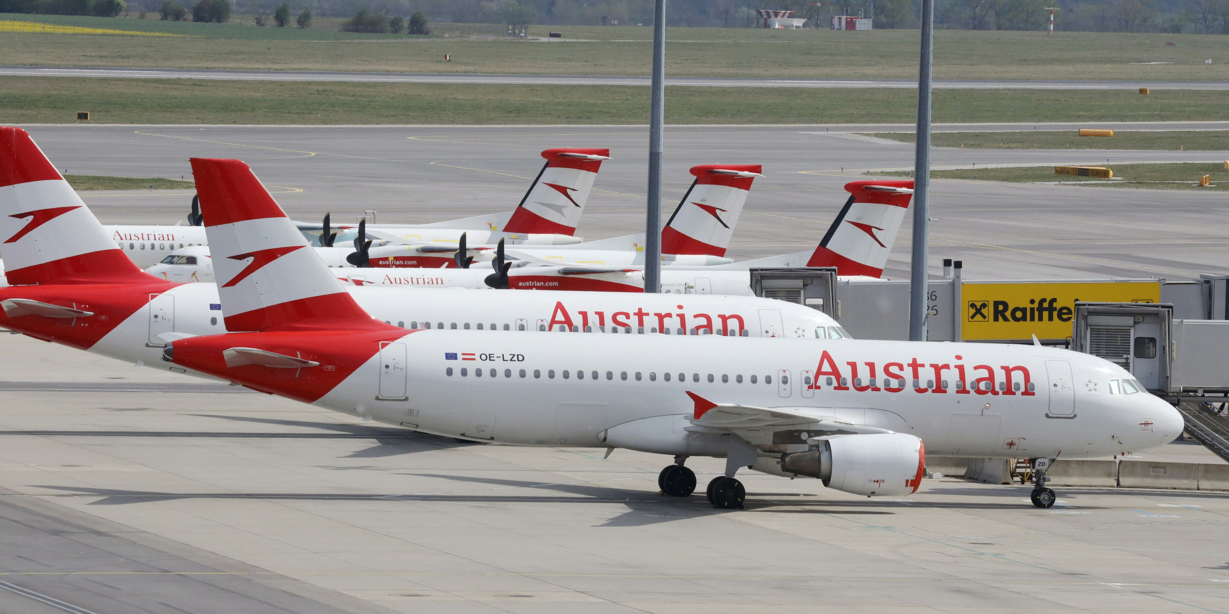 Die Maschinen der AUA bleiben weiterhin am Boden.