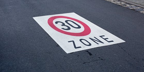 Symbolfoto einer 30er-Zone