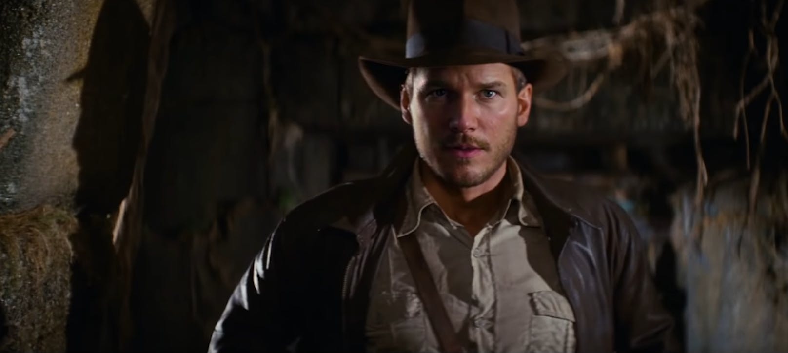 Marvel-Star <strong>Chris Pratt</strong> ("Guardians of the Galaxy") wird in einem Deep Fake-Video zu <em>"Indiana Jones"</em>.