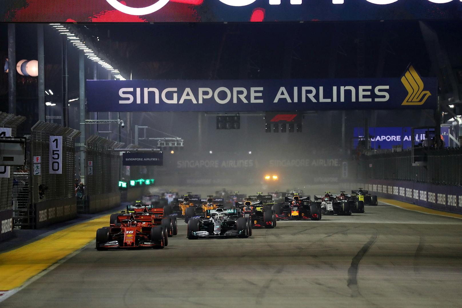 Aufgrund der Corona-Krise wird der Singapur-Grand-Prix ins Wasser fallen.
