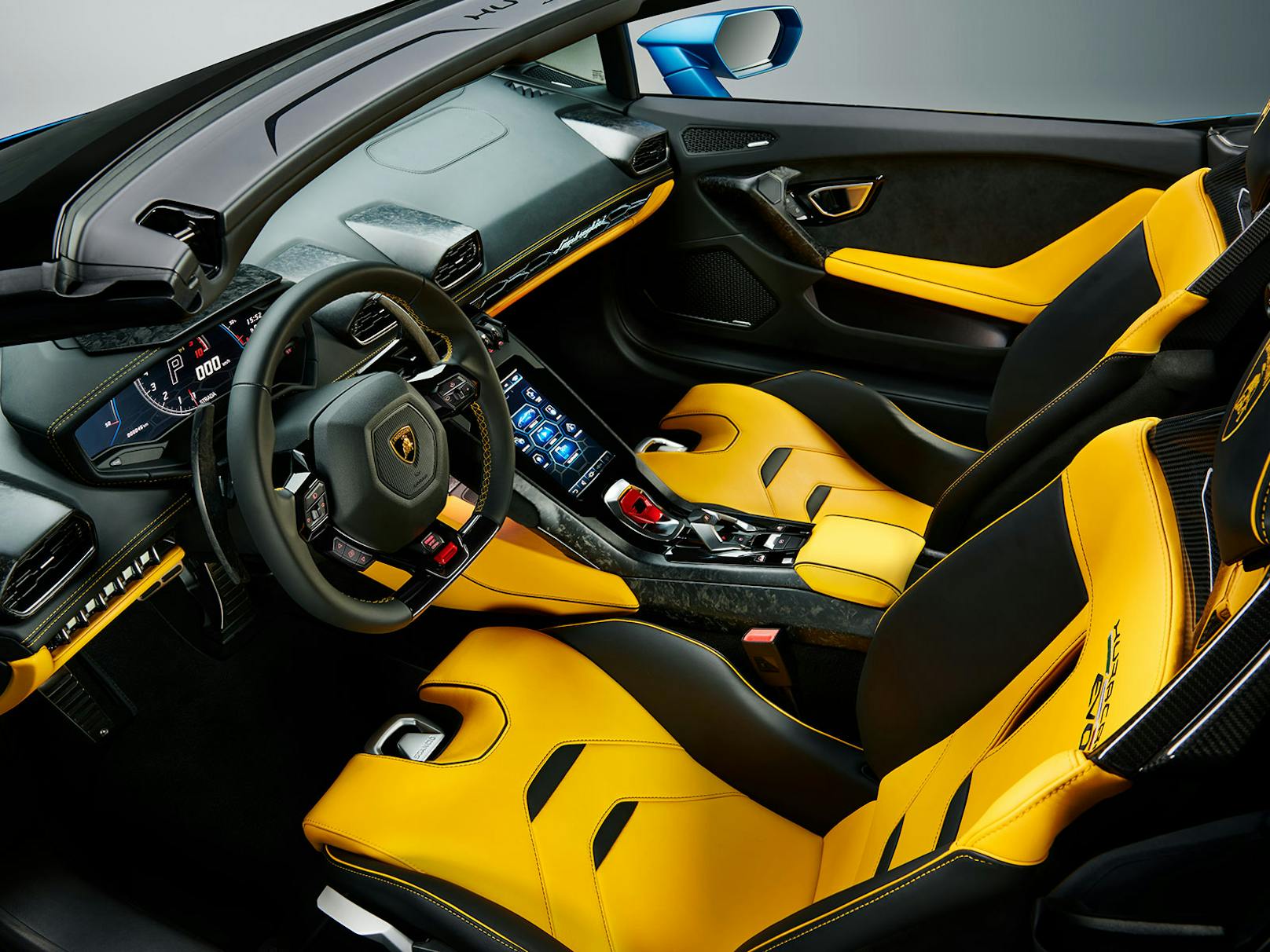 Innenraum Lamborghini Huracan RWD Spyder