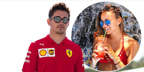 Charles Leclerc und Freundin Charlotte