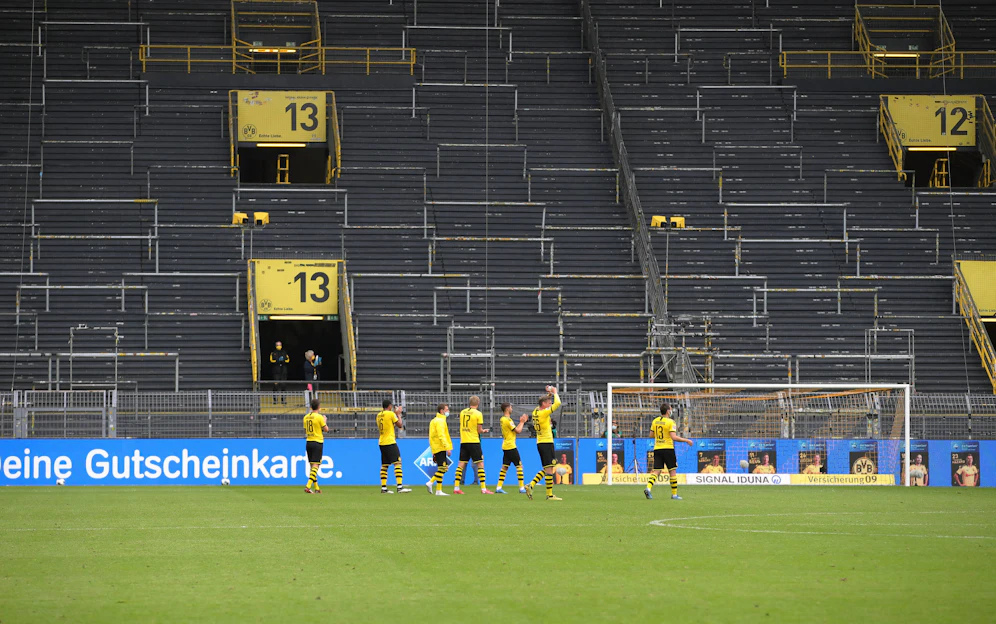 Erling Haaland und Co. feierten vor der leeren 