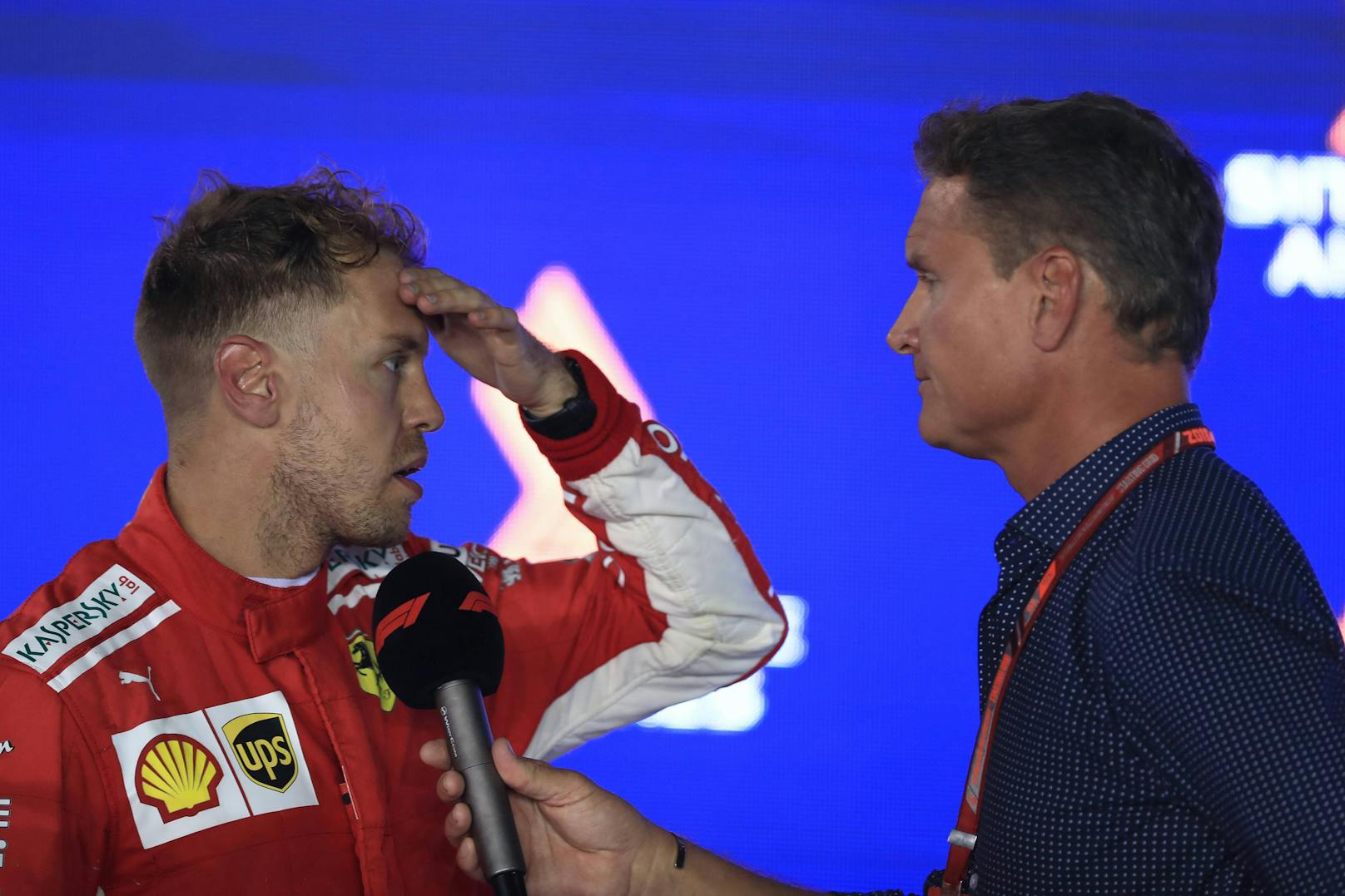 Sebastian Vettel, David Coulthard