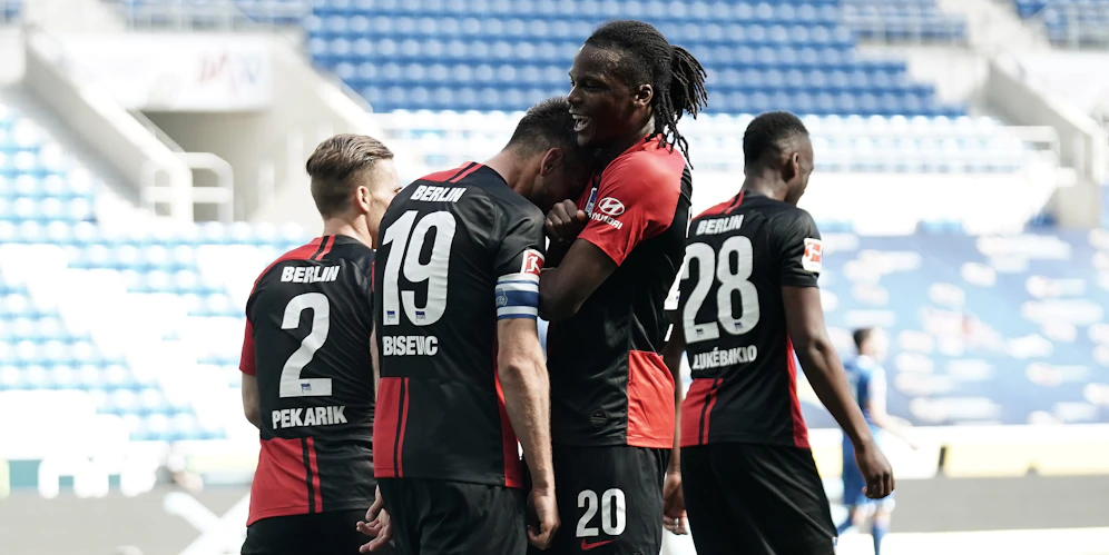 Die Hertha jubelte ein bisschen zu wild