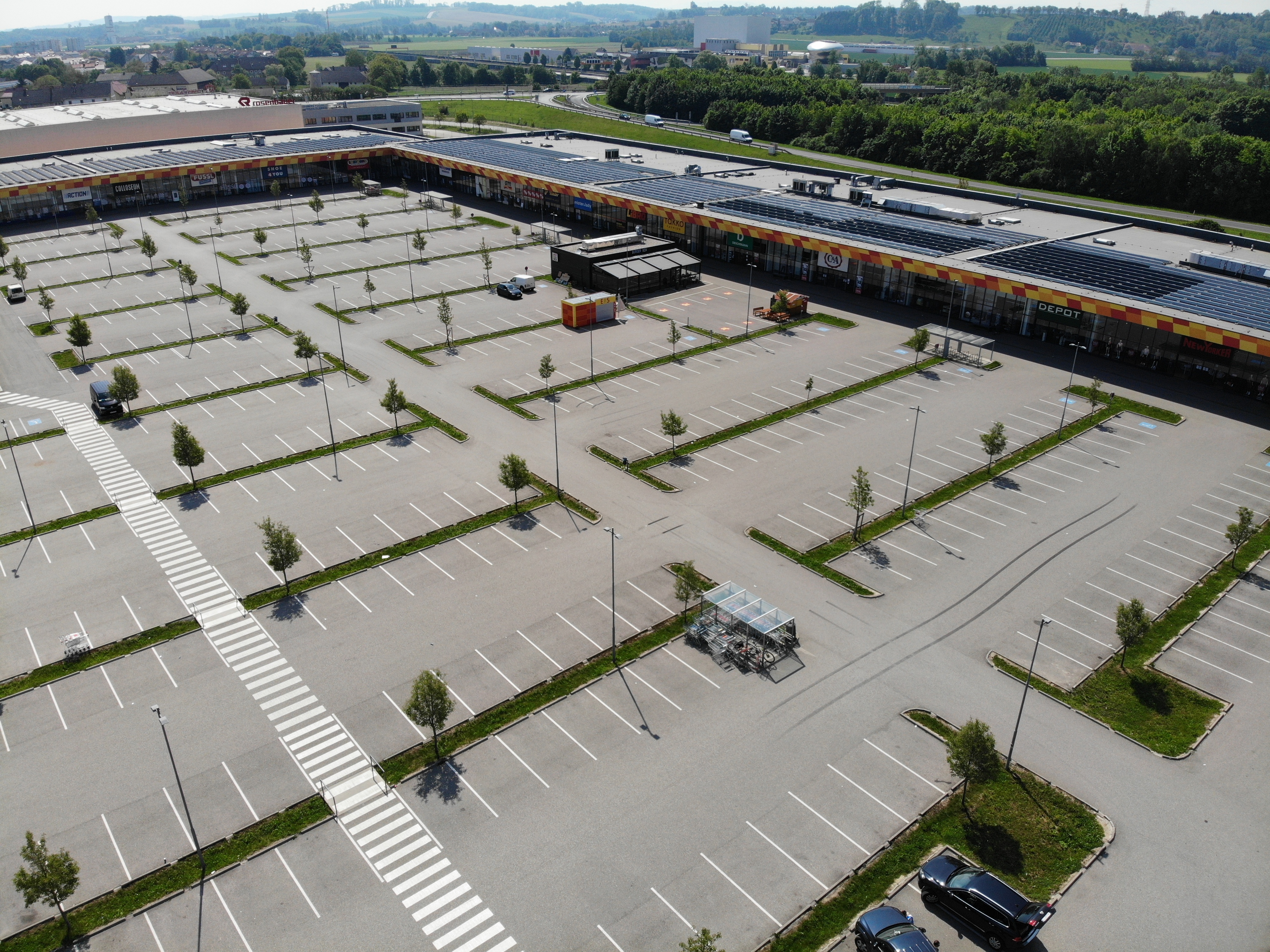 Auf einem Bahnhofs-Parkplatz eskalierte die Situation.