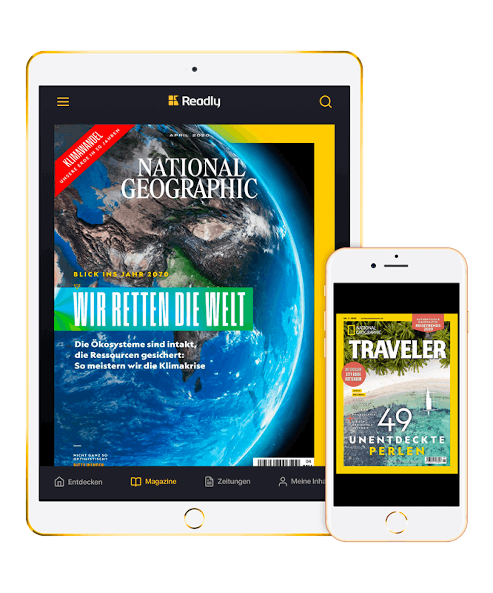 National Geographic ist ab sofort auf Readly​​​​​.