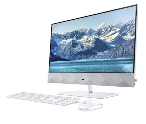 Die neuen Modelle verfügen als erste HP Pavillon AiOs über ein in den Standfuß integriertes Wireless Qi-Ladepad, das mehrere OS-Geräte unterstützt.