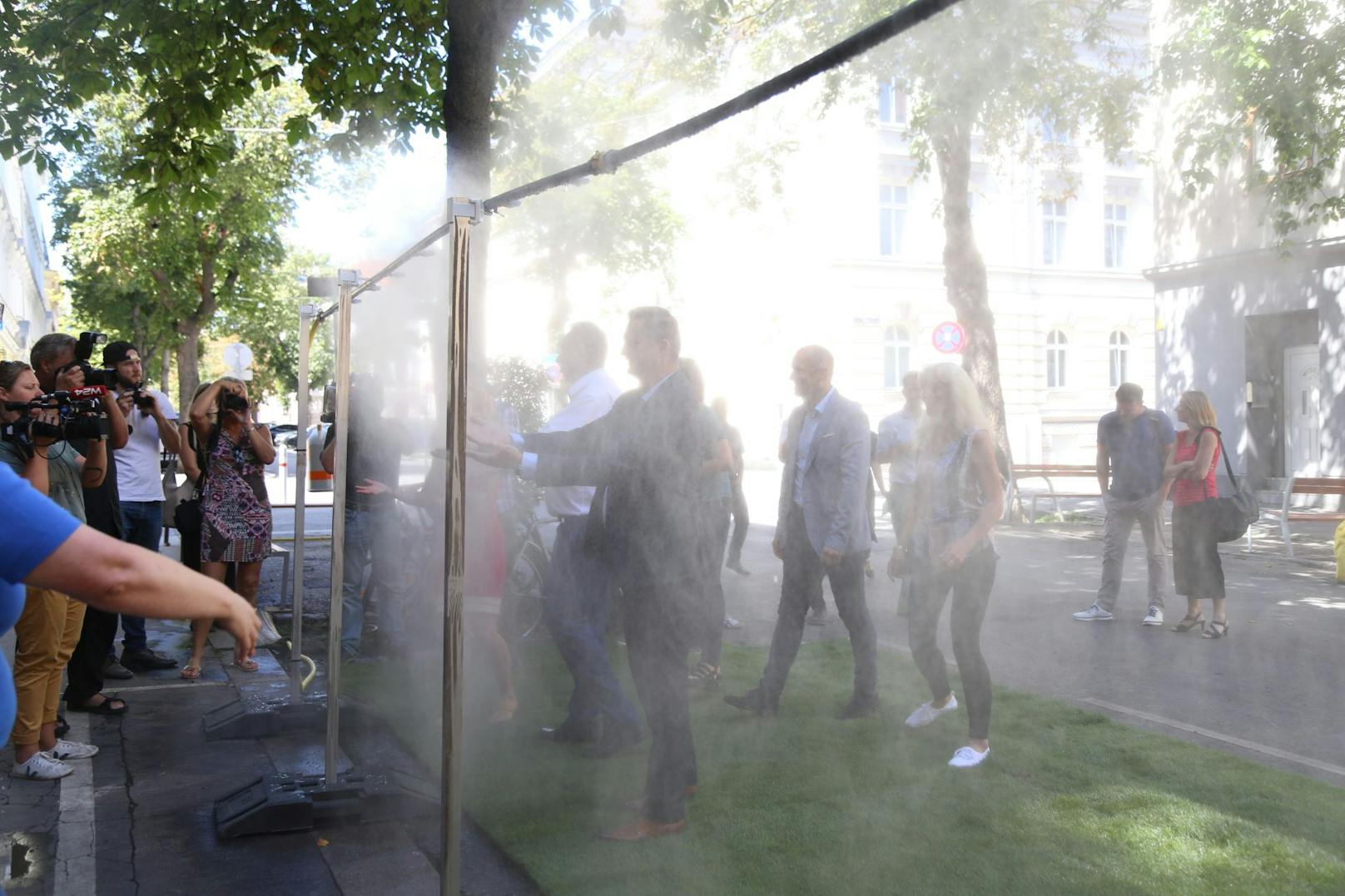 "Coole Straßen" sollen in Wien für Abkühlung sorgen