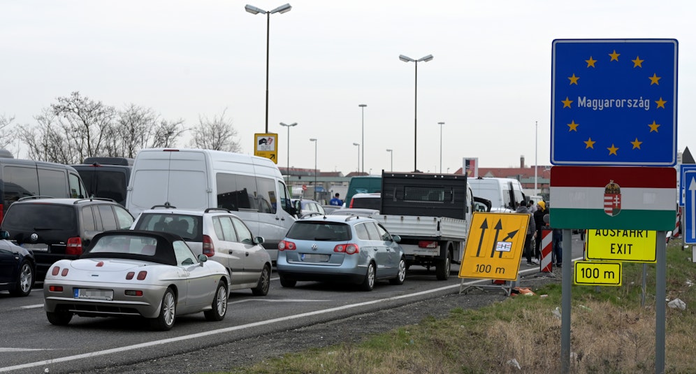 Ungarische Grenze zu Österreich