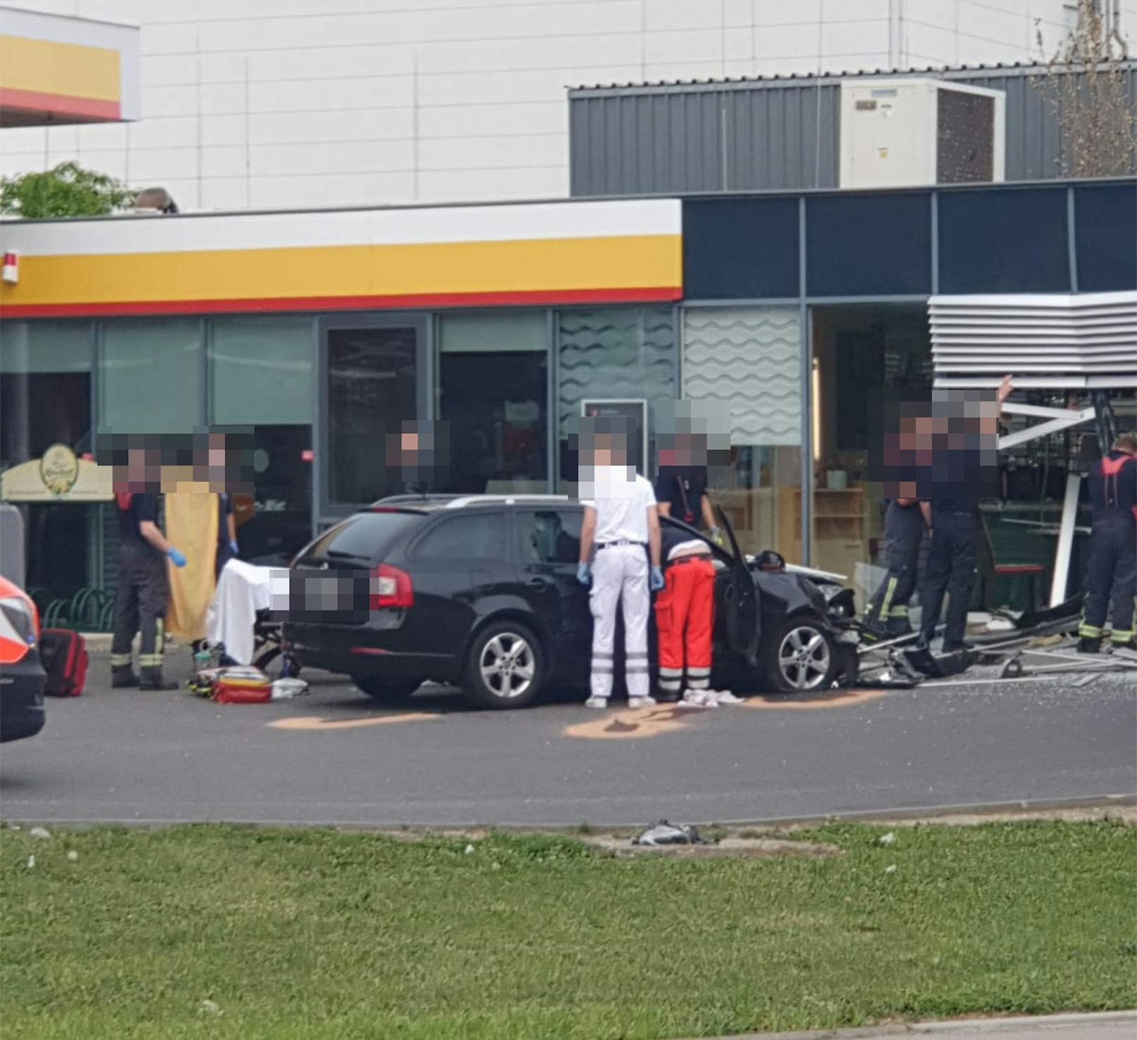Unfall in Floridsdorf: Dienstagnachmittag in der Siemensstraße&nbsp;