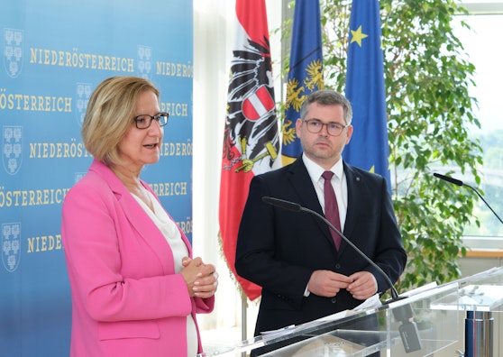 Mikl-Leitner und Schleritzko präsentierten das Paket.