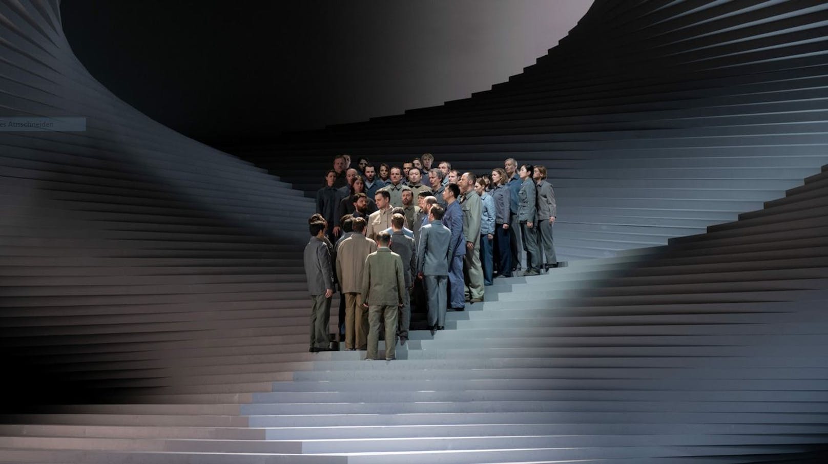 Die gigantische Treppe des <em>"Fidelio"</em>-Bühnenbilds soll abgekupfert worden sein.