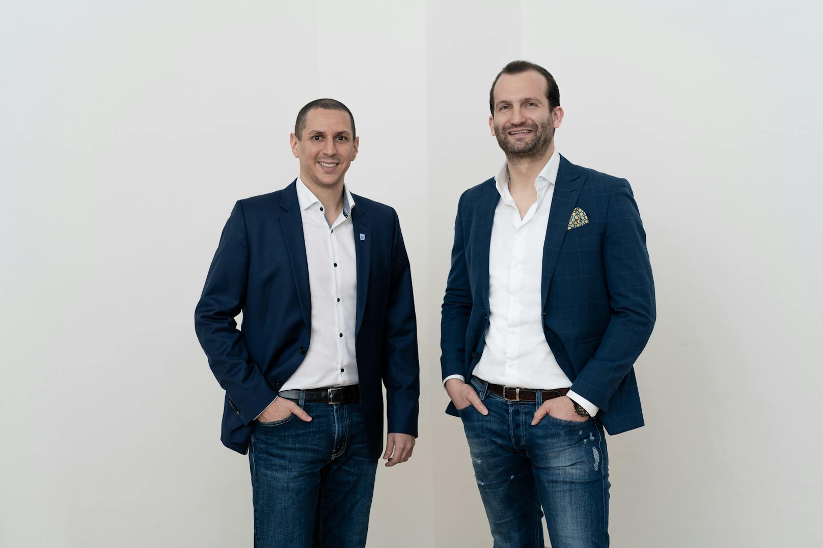 PlanRadar-Gründer Ibrahim Imam und Sander Van De Rijdt