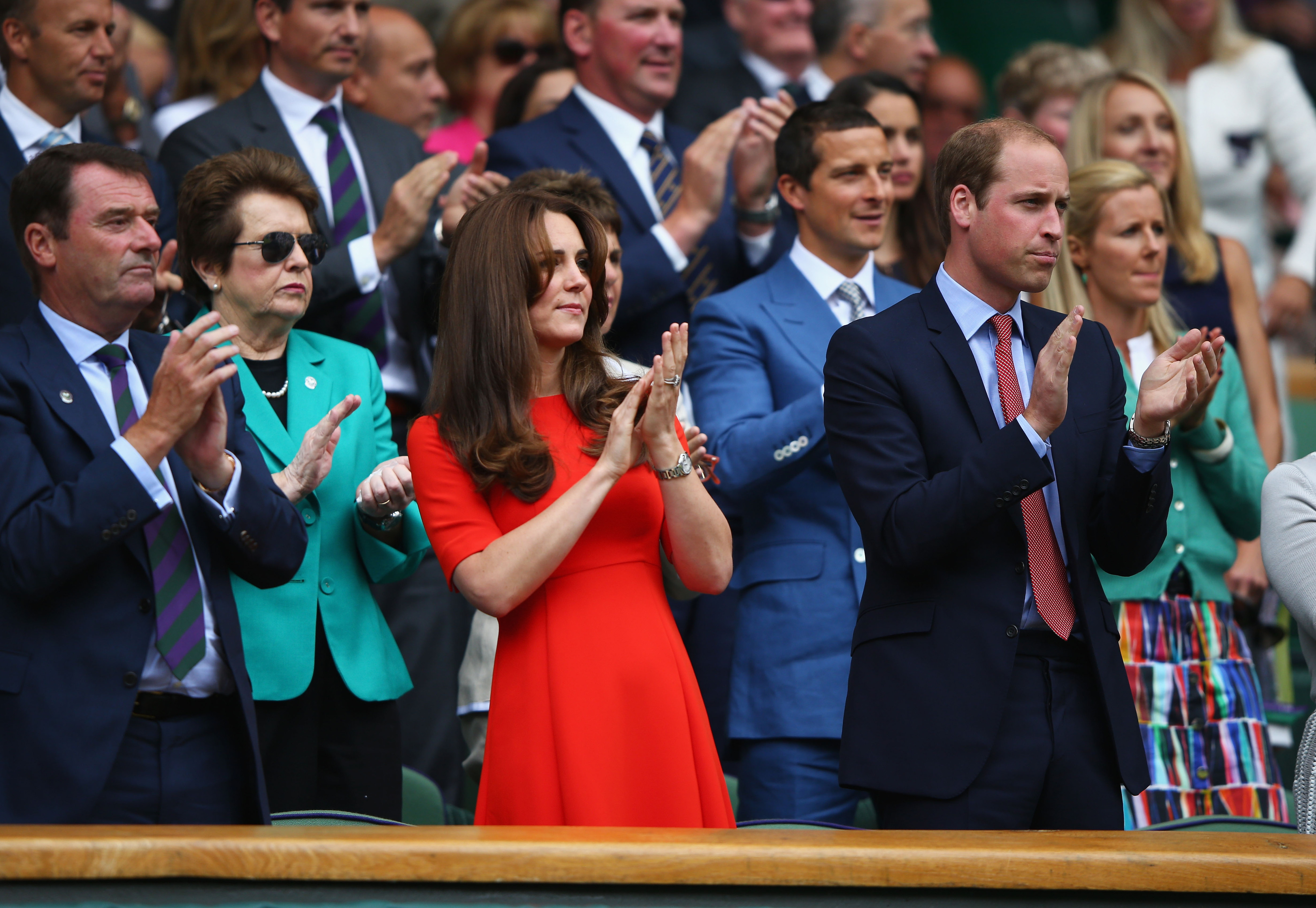 Herzogin Kate bei ihrem Wimbledon-Besuch im Jahr 2015.