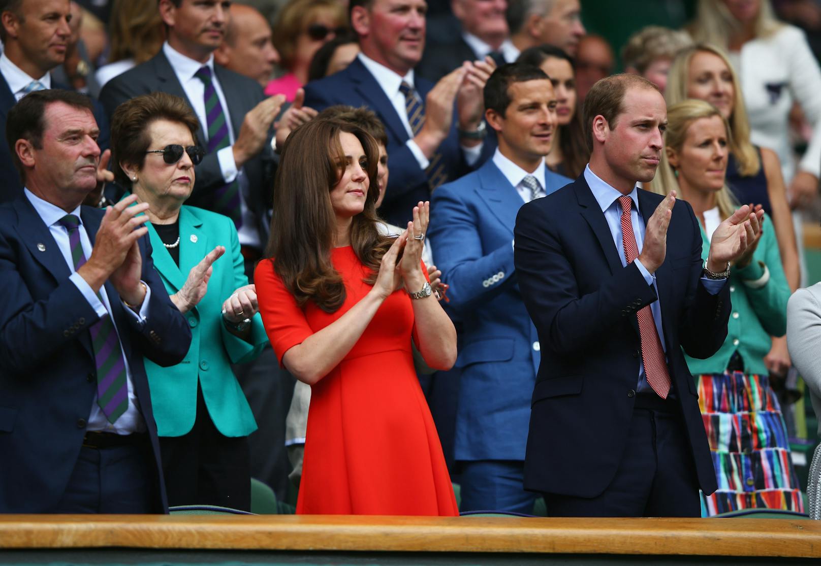 Herzogin Kate bei ihrem Wimbledon-Besuch im Jahr 2015.