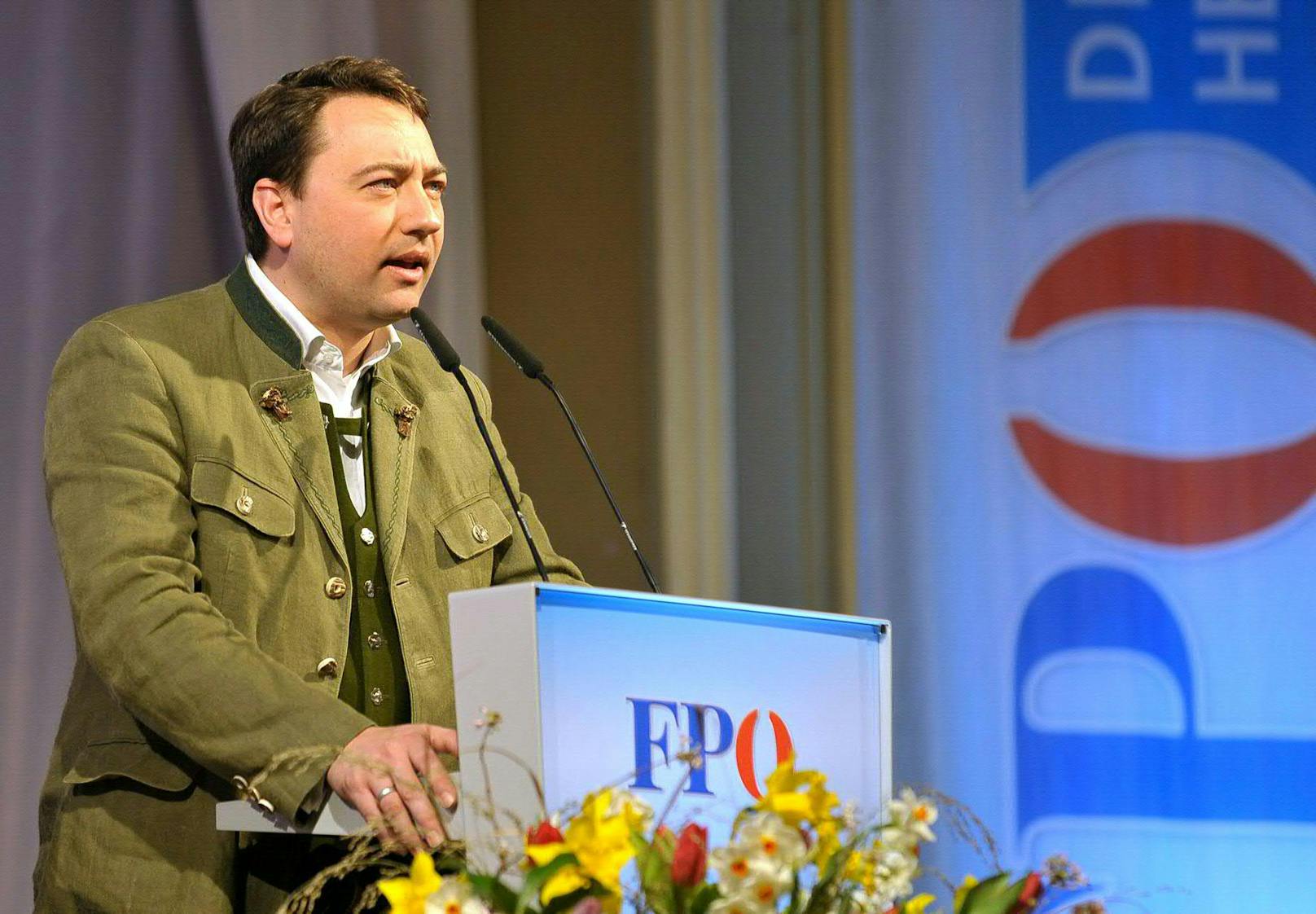 FPÖ-Landesparteichef Manfred Haimbuchner