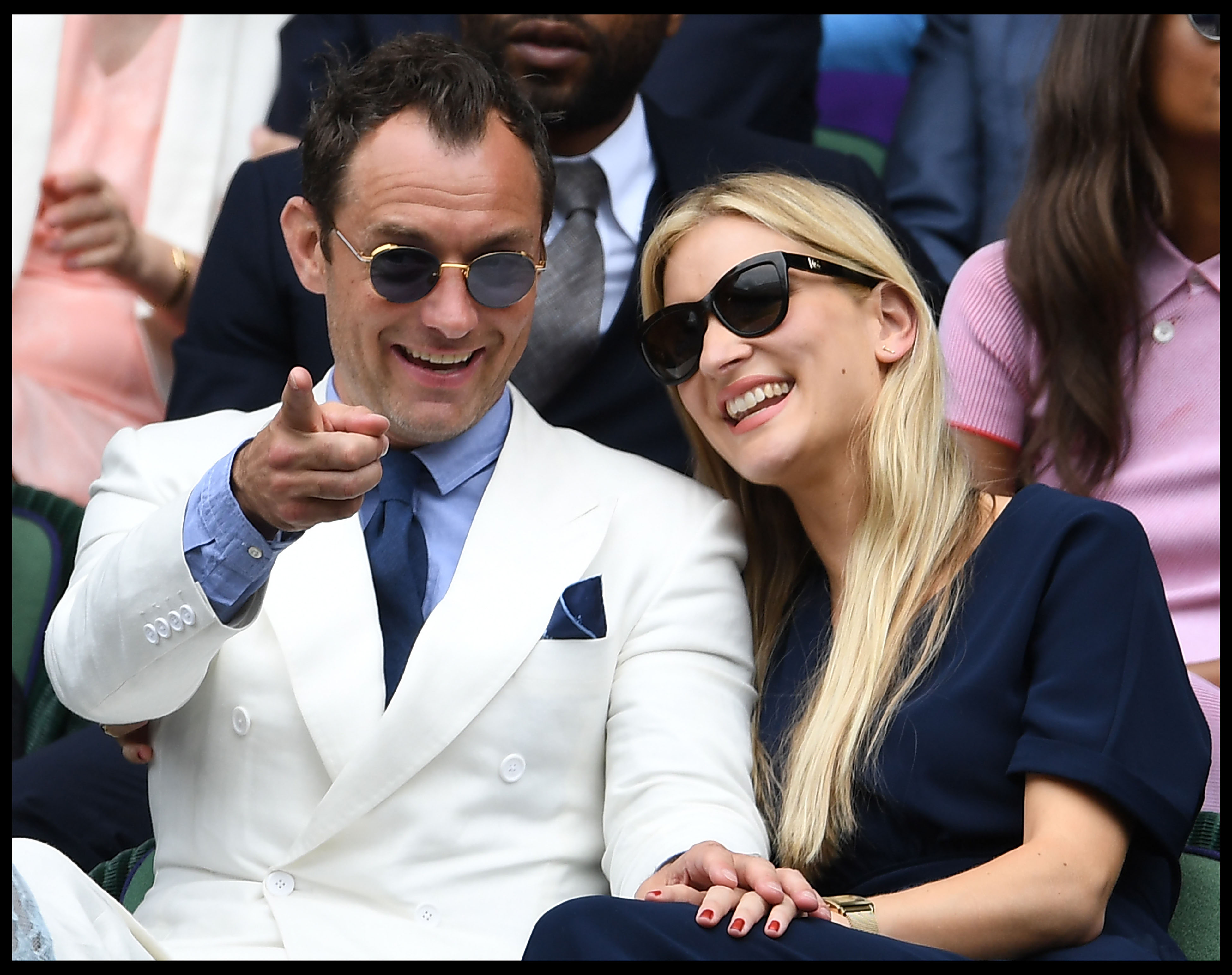 Jude Law mit Phillipa Coan