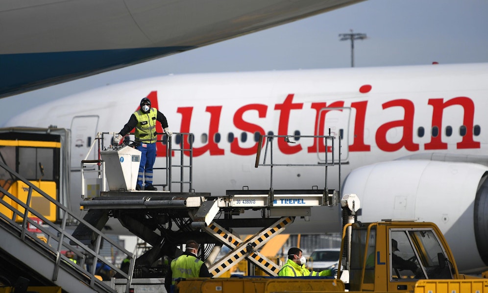 Zum AUA-Bodenpersonal gehören Stations-, Technik- und Verwaltungsmitarbeiter, knapp 3.000 der 7.000 Mitarbeiter.