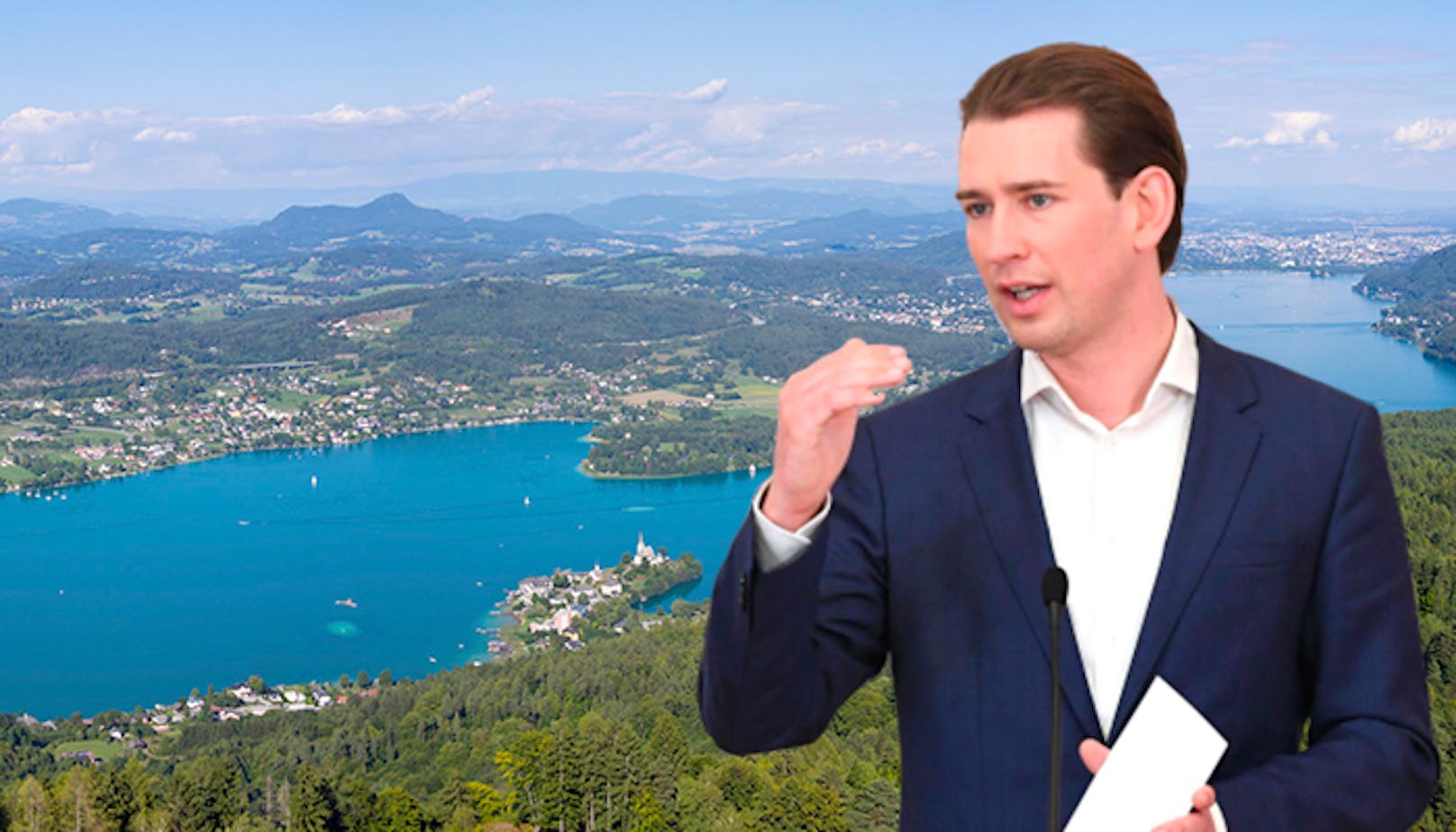 Urlaub in Österreich "so sicher wie nirgendwo", sagt Kurz