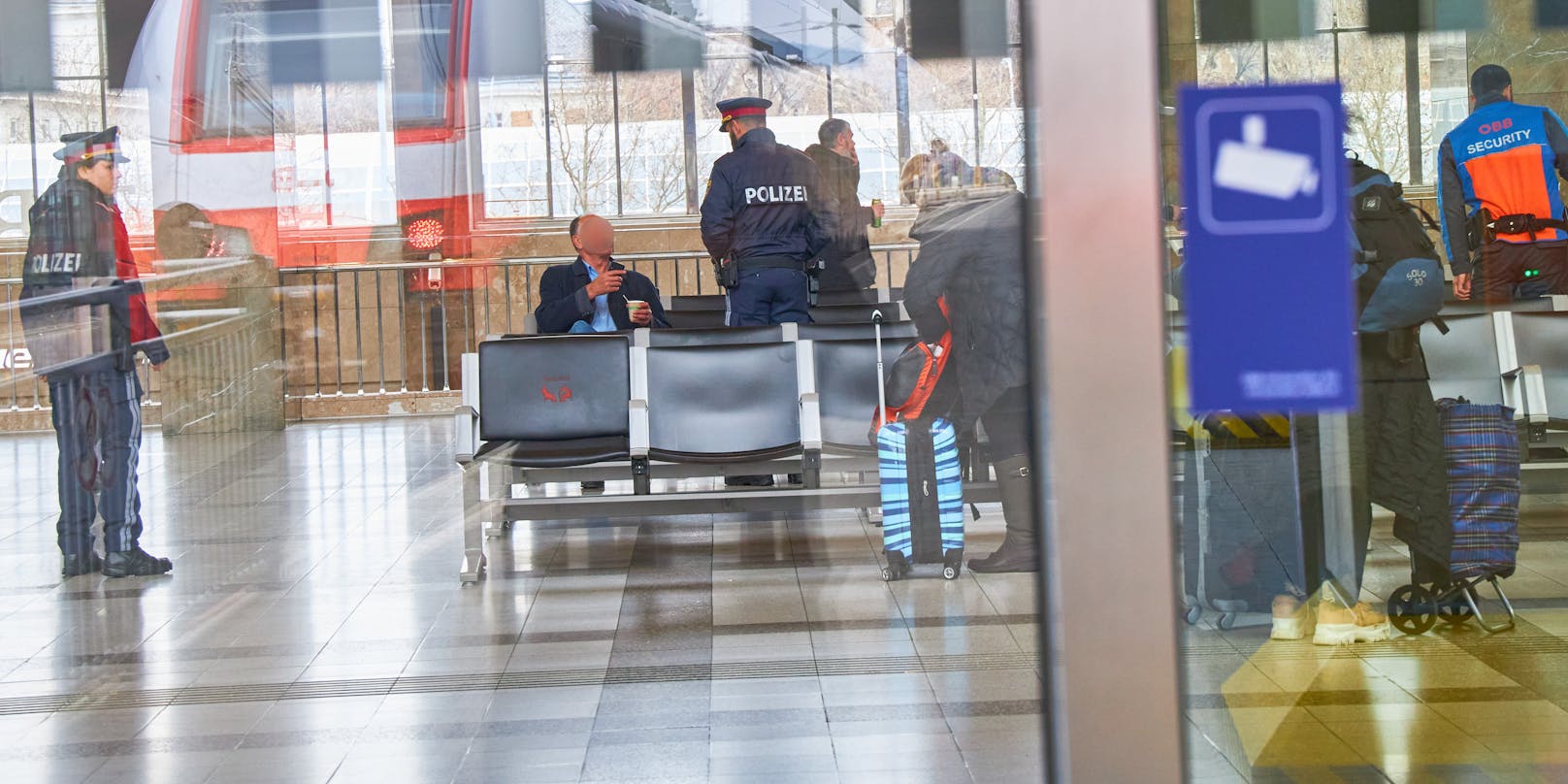 Der Vorfall spielte sich am Wiener Westbahnhof ab.