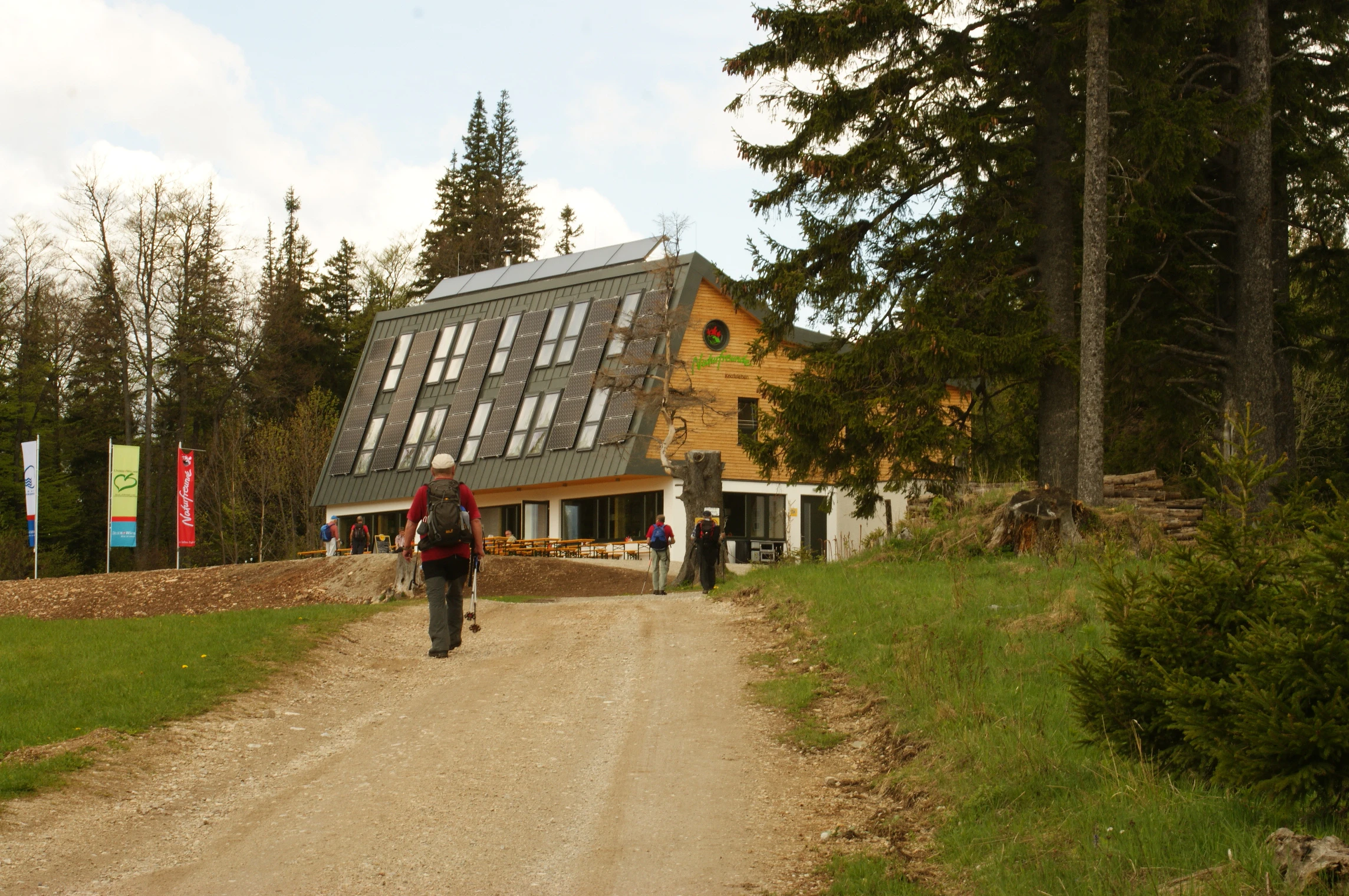 Die Knofelebenhütte am Gahns.