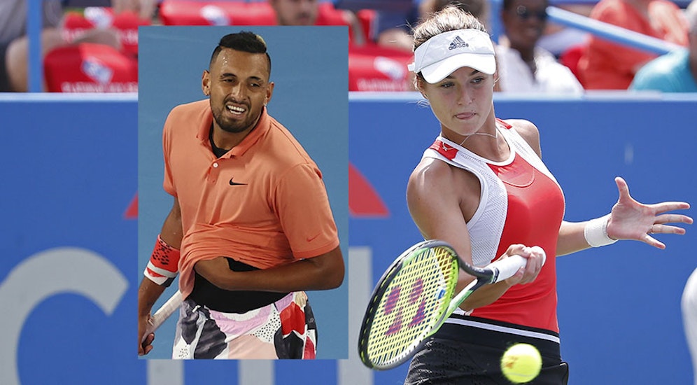 Nick Kyrgios mit Ex-Freundin Anna Kalinskaja