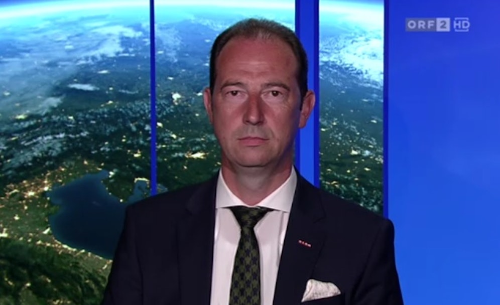 Zu Gast in der ZiB2: Mario Pulker