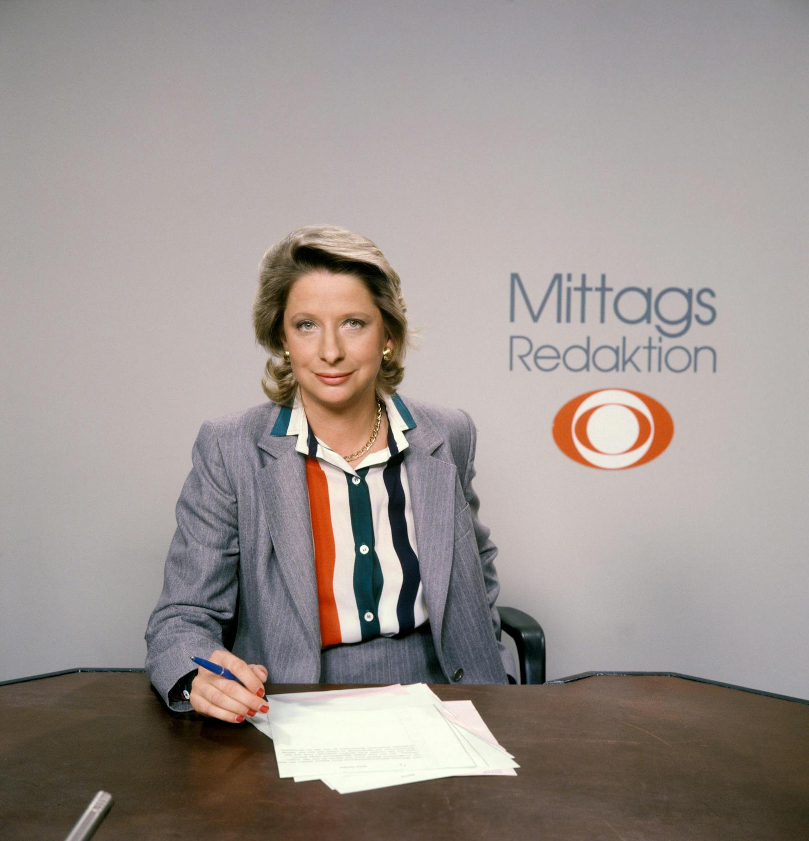 Ursula Stenzel als ORF-Moderatorin