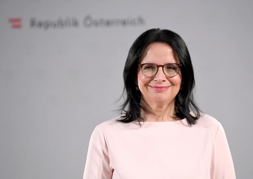 Kulturstaatssekretärin Andrea Mayer
