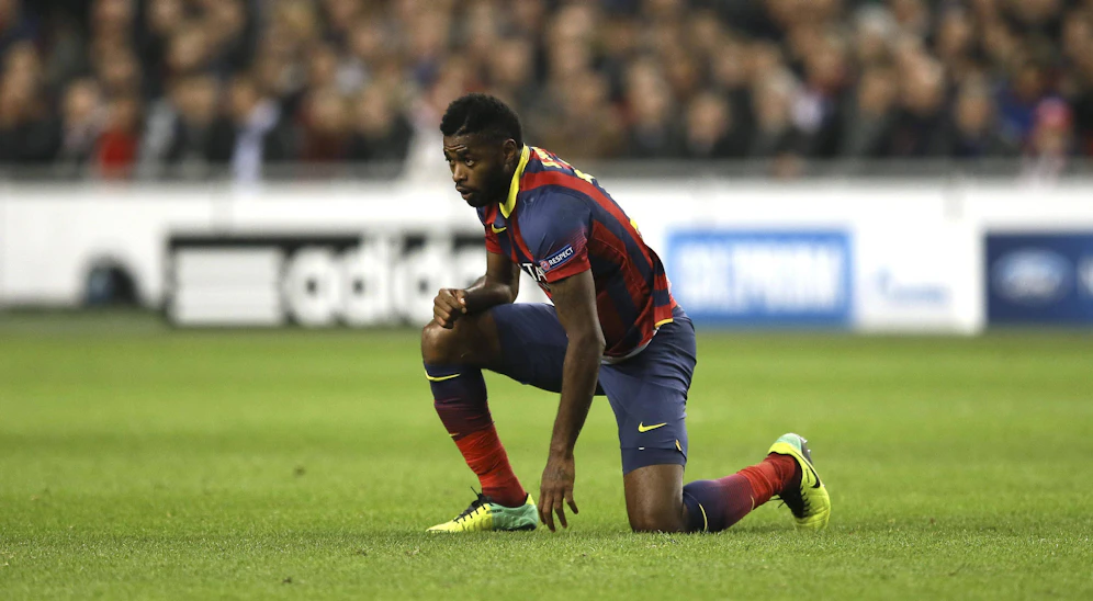 Ex-Barcelona-Spieler Alex Song