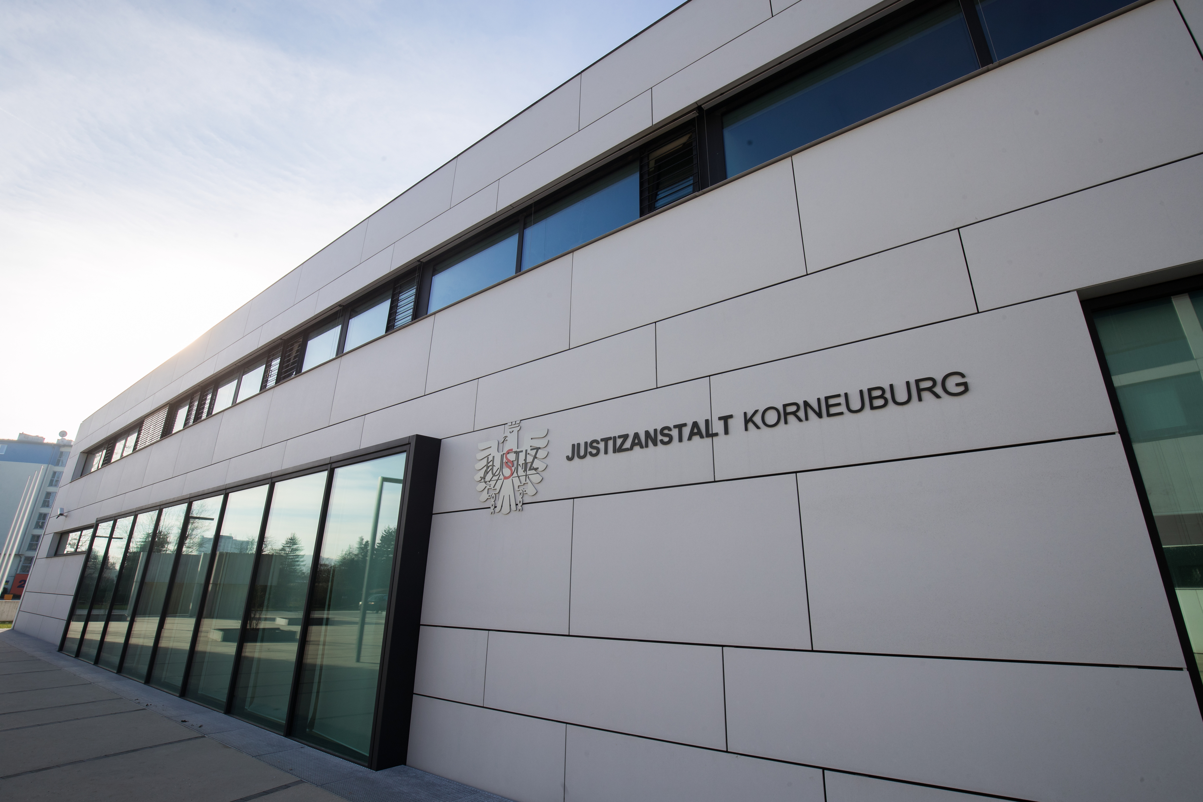 Die Justizanstalt in Korneuburg