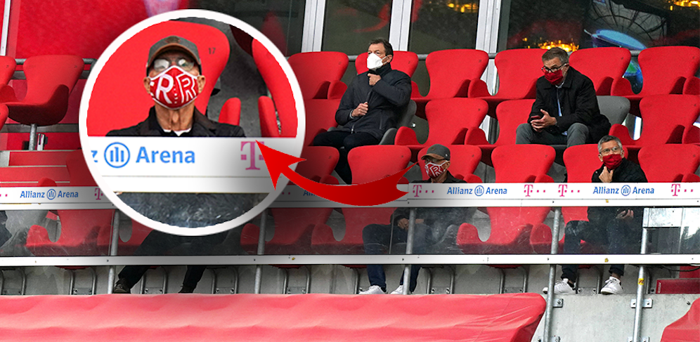 Franz Beckenbauer saß beim Sieg der Bayern wieder auf der Tribüne.