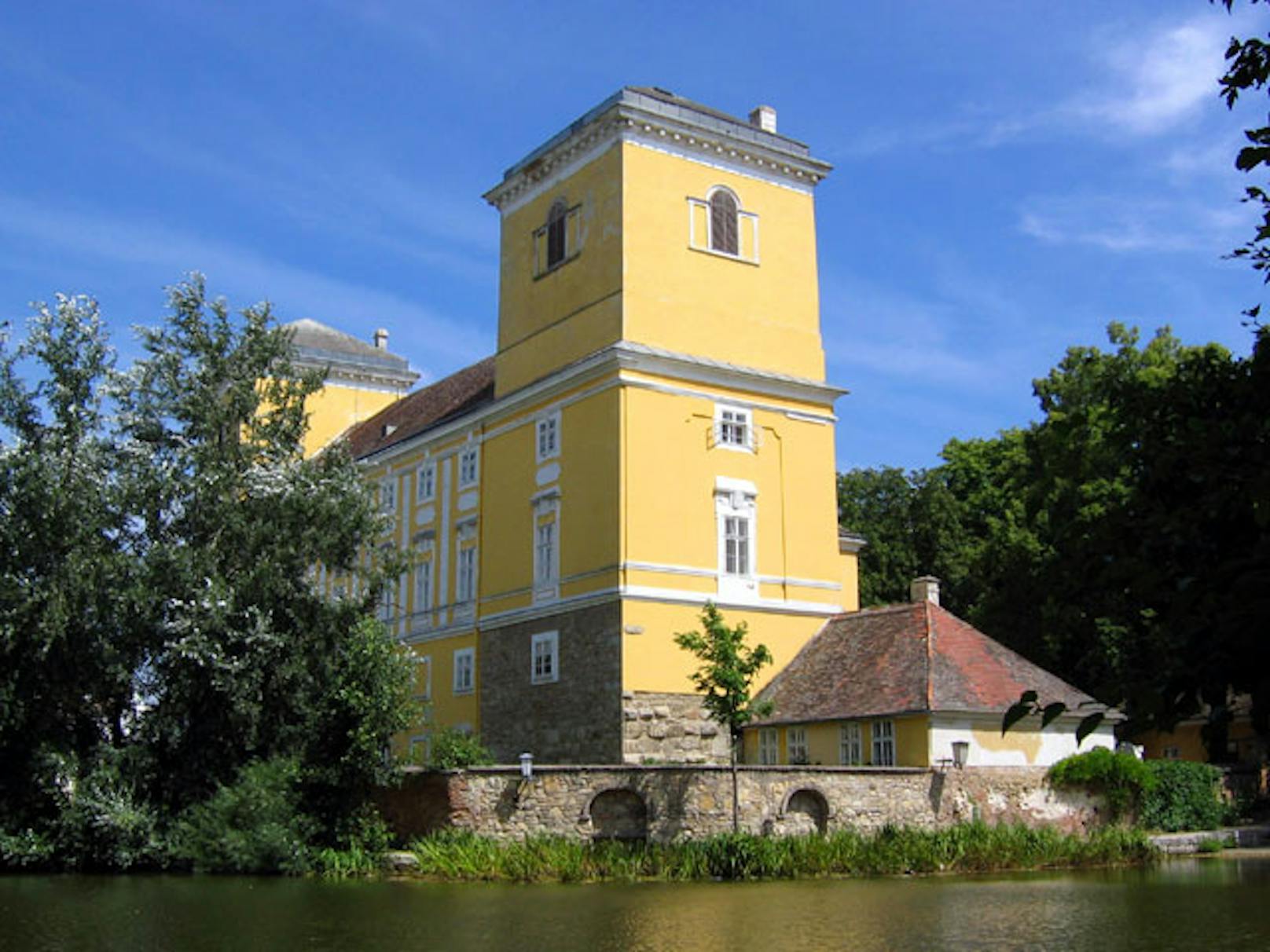 Das Schloss in Wolkersdorf