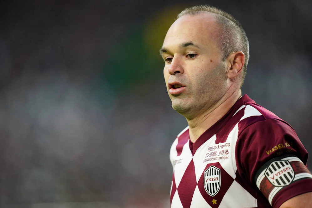 Der frühere Barca-Stratege Andres Iniesta litt an Depressionen.