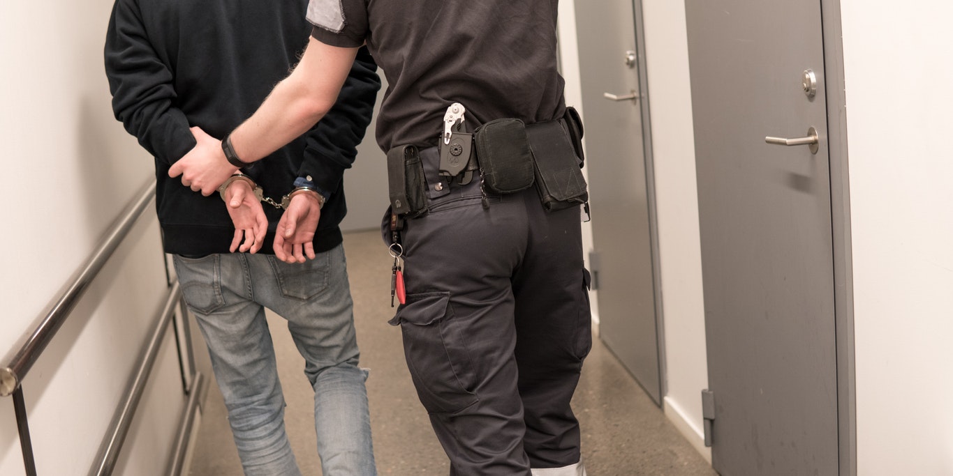 Zelle Gefängnis Arrest Festnahme
