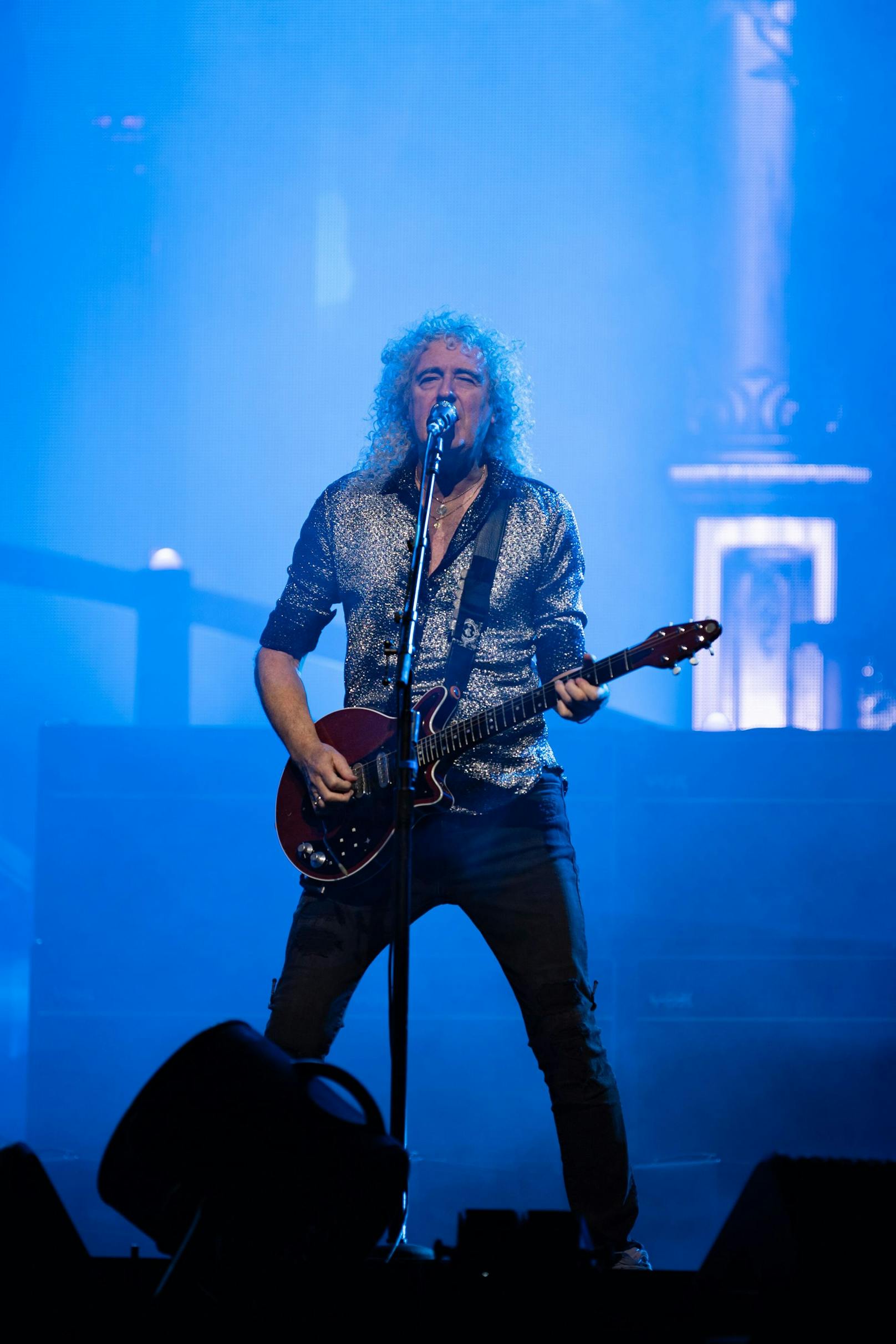 Brian May, Gitarrist der legendären Rock-Gruppe Queen