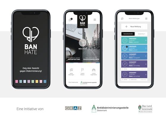 Erweiterung der BanHate-App: Hasskriminalität in Österreich soll erstmals sichtbar gemacht werden.