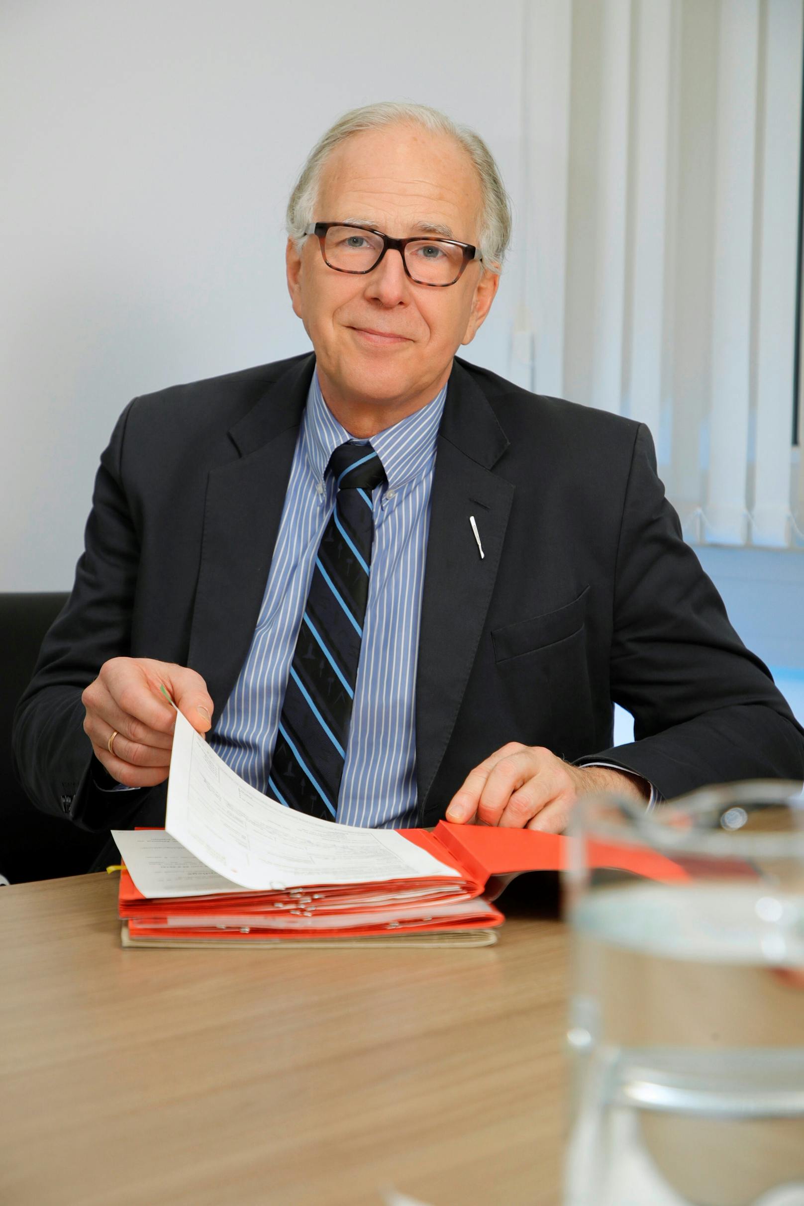 Der Ärztliche Leiter des Kepler Uni-Klinikums, Ferdinand Waldenberger