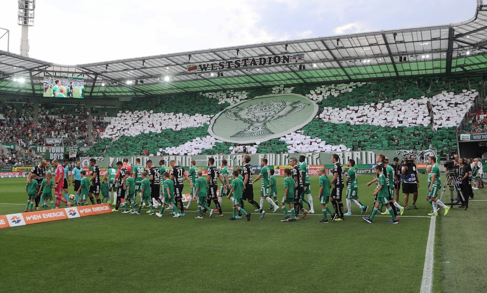 Rapid führt das Bundesliga-Fanranking an.