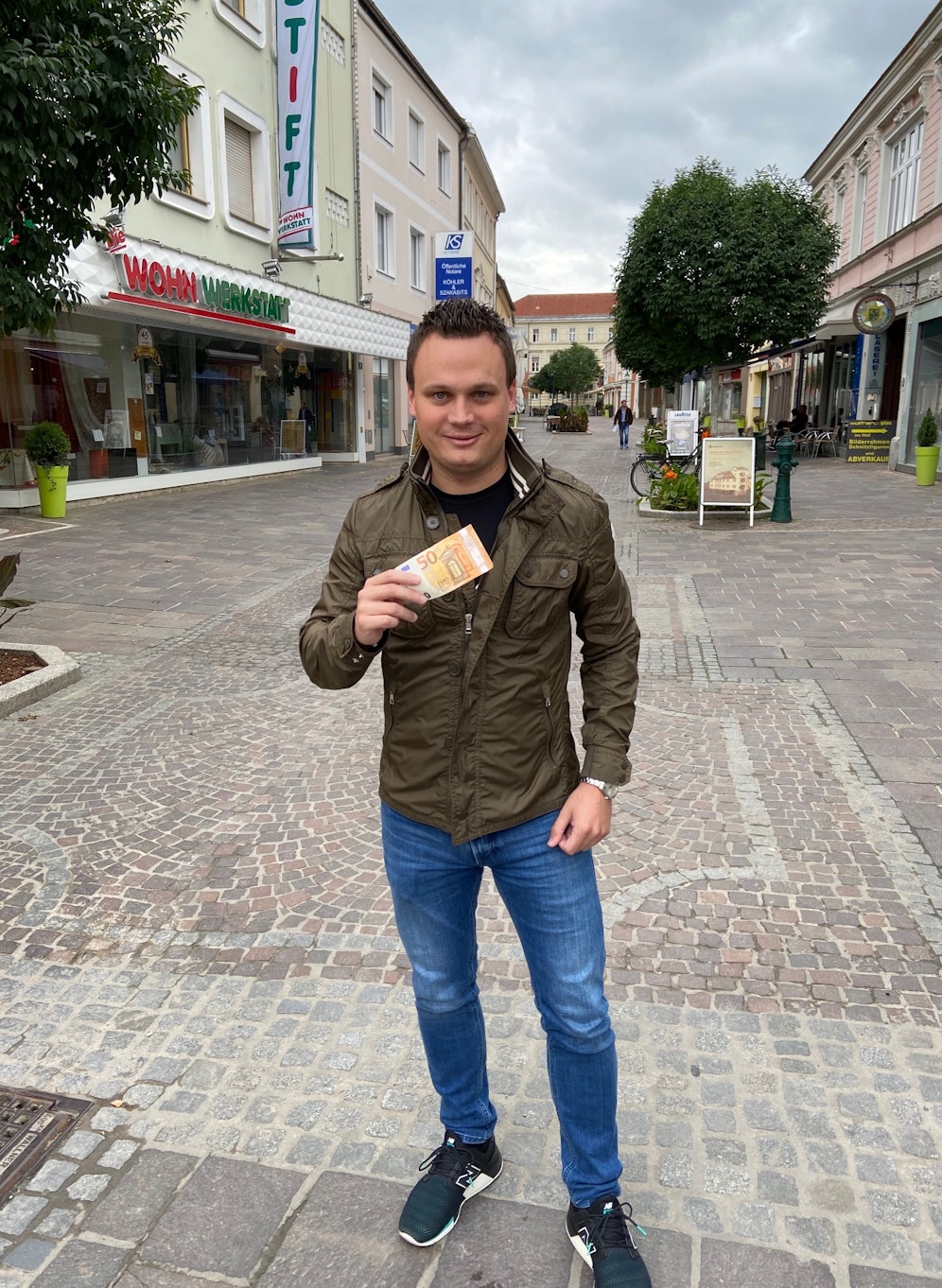 Andreas Bors (FPÖ) fordert für jeden Tullner Haushalt einen 50-Euro-Bon.