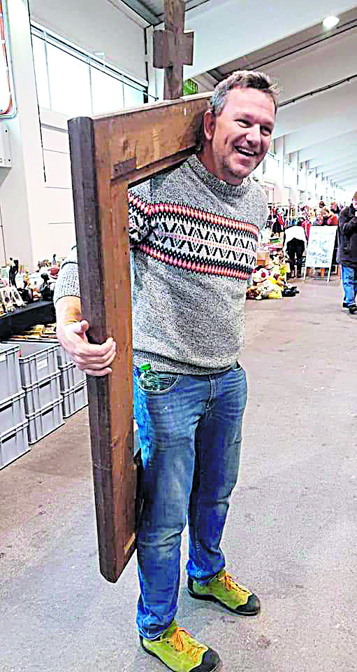 ATV-Star Günther Nussbaum liebt Flohmärkte über alles.