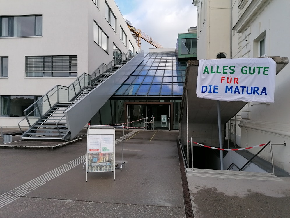 Auch ein Glücksschwein vom Bäcker gab es.