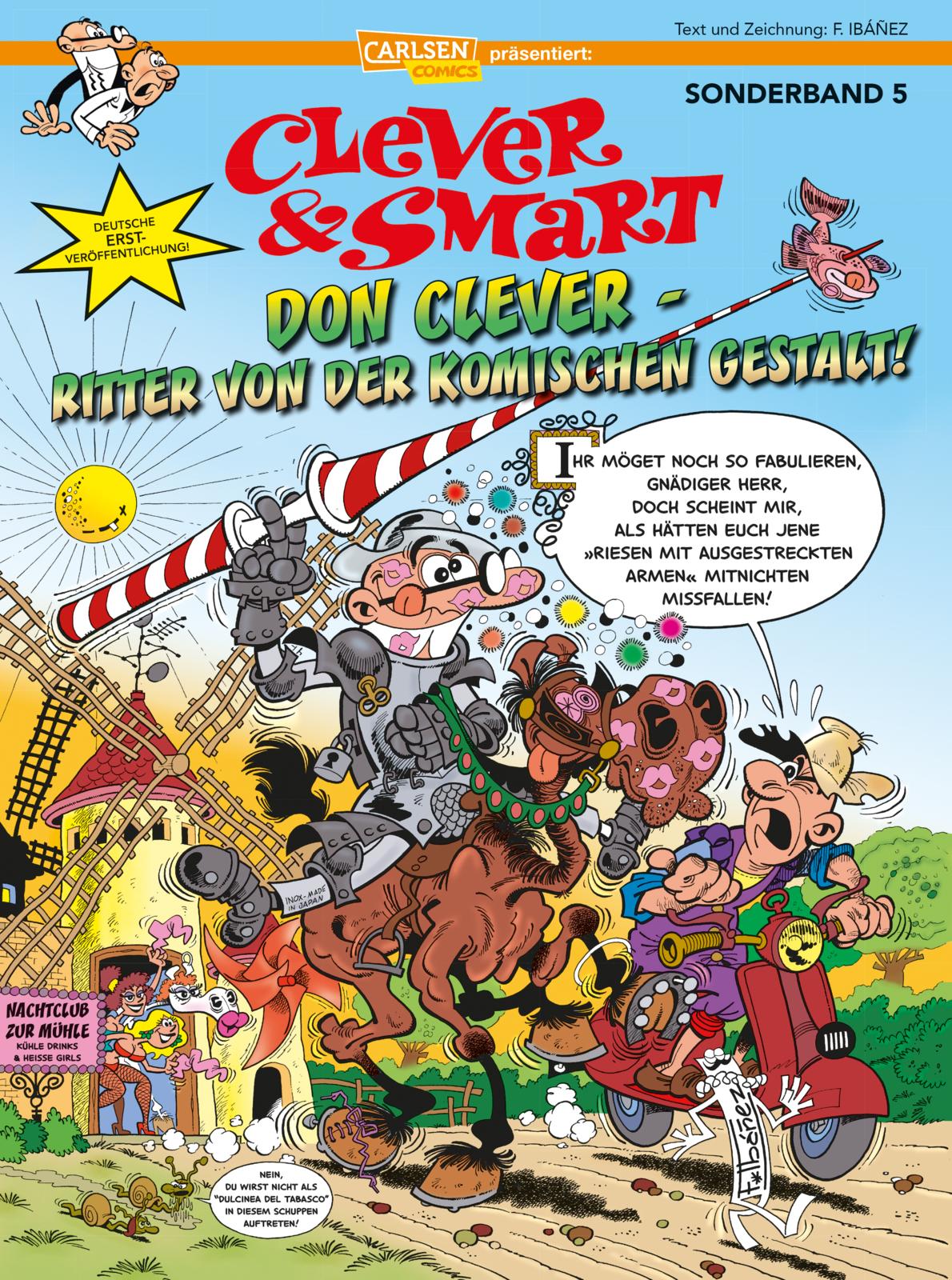 Der aktuelle Sonderband 5:&nbsp;Don Clever – Ritter von der komischen Gestalt
