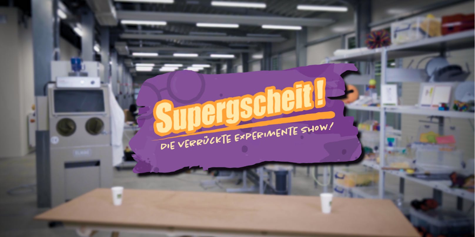 Die Science Show "Supergscheit!" befasst sich in der zweiten Folge mit dem Thema Luft.