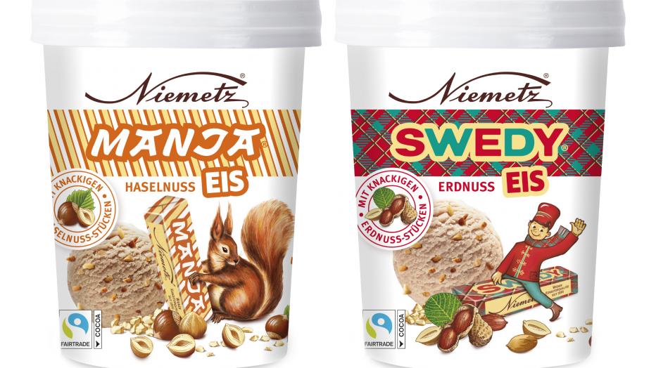 Manja und Swedi aus dem Hause Niemetz werden als Eis neu aufgelegt. 