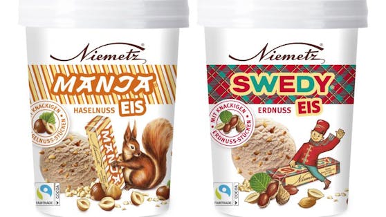 Manja und Swedi aus dem Hause Niemetz werden als Eis neu aufgelegt.