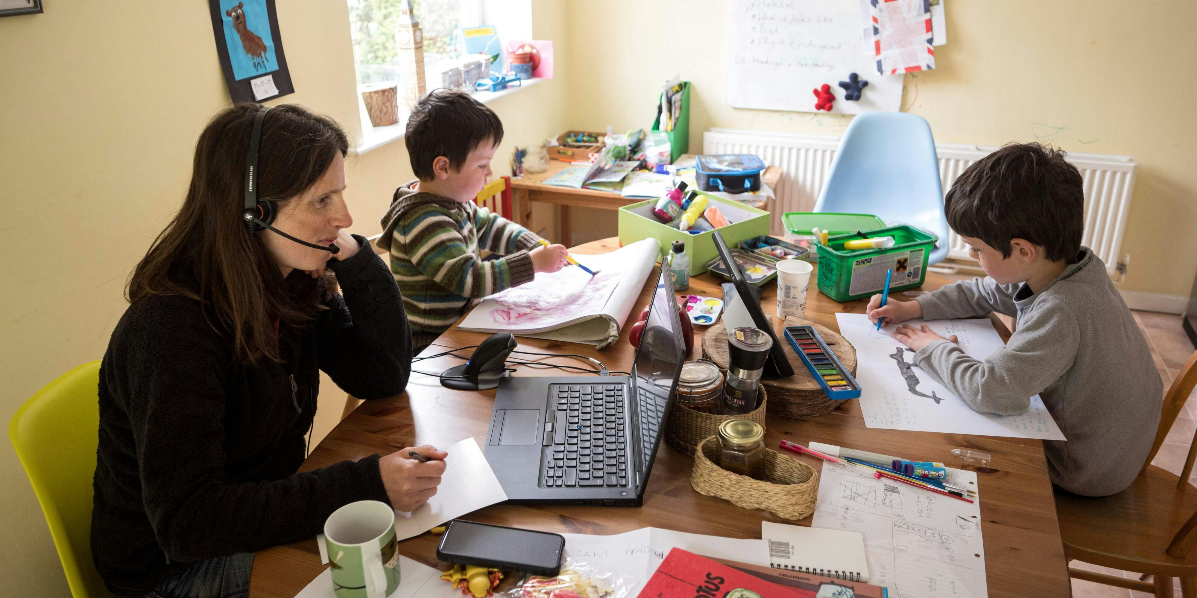 Für rund ein Drittel war das Homeschooling eine Belastung.